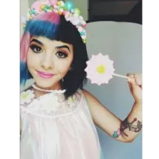 ❤ Melanie Martinez melanie martinez, cantora, alternativo, pastel, fofo, retrato telegram sticker