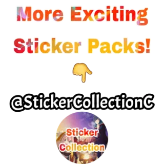 ❗ More Exciting Sticker Packs!
@StickerCollectionC adesivi, pacchetti adesivi, collezione, entusiasmante telegram sticker
