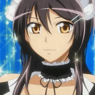 🎀 Misaki Ayuzawa Kaichou wa Maid-sama! Anime, Maid, Mädchen, Süß, Manga telegram sticker