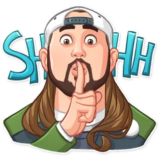 Jay and Silent Bob telegram stickers