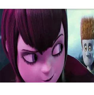 😏 Mavis Hotel Transylvania Мультфильм, Анимация, Вампир, Монстр, Фильм, Монстры на каникулах telegram sticker
