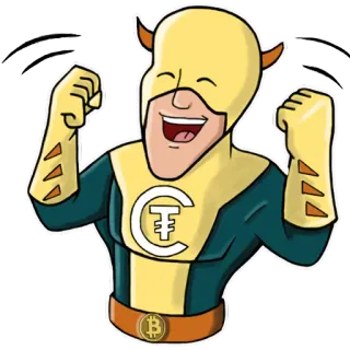 Crypto Time Man - @crypto_time whatsapp stickers