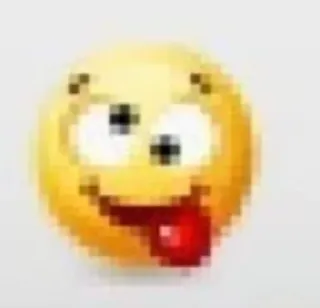 🤓 emoji, tongue, silly, expression whatsapp sticker