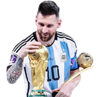 Lionel Messi @Stickersey telegram stickers