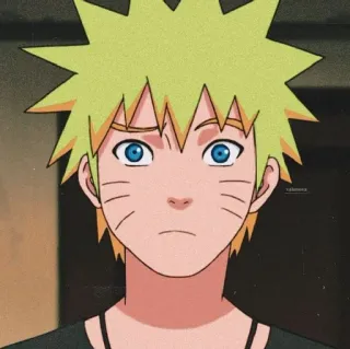 🌟 Naruto Uzumaki Naruto Anime, Manga, Naruto, Nhân vật, Thiếu niên telegram sticker