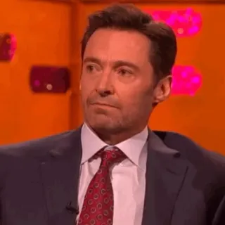 🎩 Hugh Jackman actor, celebrity, portrait, man whatsapp sticker