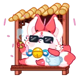 Саран @stickers_vk telegram emojis 🤩
