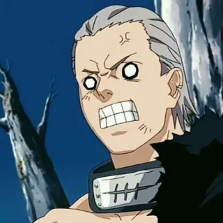 😡 Kakuzu Naruto Аниме, Какузу, Наруто, Злодей, Акацуки telegram sticker
