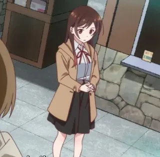 🌸 Chizuru Ichinose Rent-A-Girlfriend Anime, Chizuru Ichinose, Rent-A-Girlfriend, Słodkie, Dziewczyna telegram sticker
