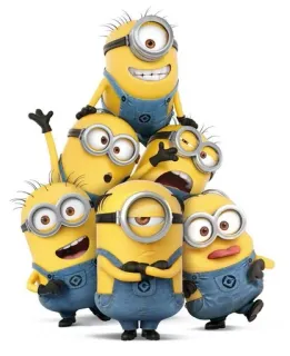 💟 Minions Despicable Me Minions, Cartoon, Gelb, Lustig, Süß, Ich Einfach Unverbesserlich telegram sticker