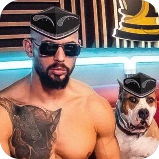 🫥 Andrew Tate telegram sticker