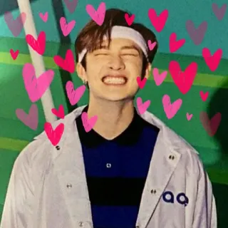 💗 男人, 爱心, 微笑, 快乐, 肖像, 爱 whatsapp sticker
