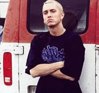 🖇 Eminem rapper, music, artist, slim shady telegram sticker