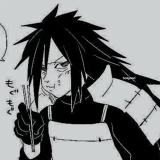🀄️ Madara Uchiha Naruto もぐもぐ Anime, Jedzenie, Manga, Uchiha, Madara telegram sticker