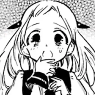 🍼 manga, anime, character, child, worried, cute telegram sticker