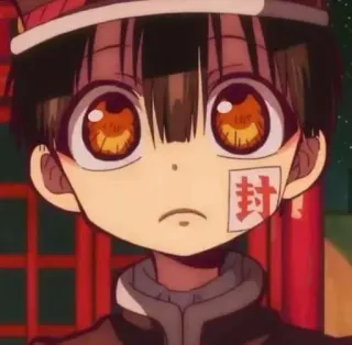 👻 Hanako Toilet-bound Hanako-kun anime, manga, Hanako-kun, Toilet-bound Hanako-kun, cute, ghost telegram sticker