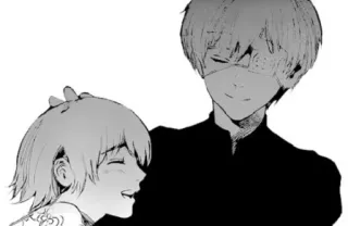 ☠️ Ken Kaneki Tokyo Ghoul Anime, Manga, Tokyo Ghoul, Kaneki, Ghoul, Horror whatsapp sticker