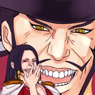 🤣 Boa Hancock One Piece Anime, Manga, Pirata, Sorriso, Bello/Bella telegram sticker