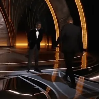 ✊ Chris Rock slap, oscars, violence, celebrity whatsapp sticker