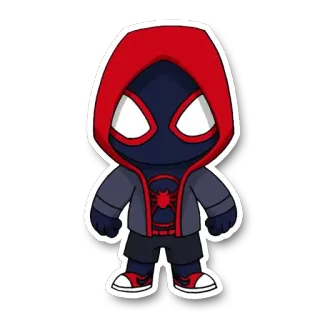 🕸 Spider-Man superhero, cartoon, sticker, spiderman, marvel, comics telegram sticker