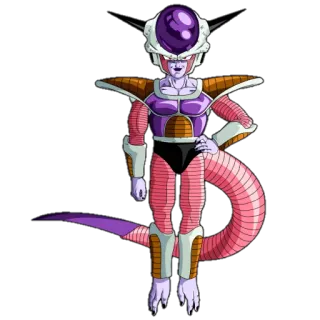 👋 Frieza Dragon Ball Freeza, Dragon Ball, Anime, Vilão, Imperador do espaço telegram sticker