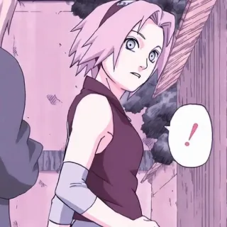 🌸 Sakura Haruno Naruto anime, manga, ninja, sakura, naruto telegram sticker