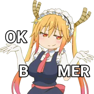 🆗 OK BOOMER meme, ok boomer, internet slang, funny, expression, slang telegram sticker
