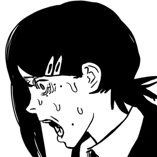 😱 애니메이션, 공포, 괴물, 비명, 공황, 놀람, 소름 telegram sticker
