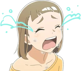 A Place Further than the Universe :: @line_stickers telegram stickers