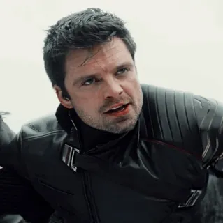 🍓 Bucky Barnes Marvel Marvel, Bucky Barnes, Soldat de l'Hiver, Super-héros, Action, Sebastian Stan telegram sticker