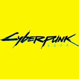 🌆 Cyberpunk 2077 video game, cyberpunk, futuristic, 2077, logo telegram sticker