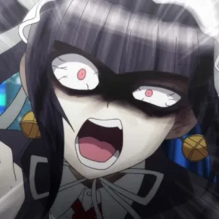 🃏 Celestia Ludenberg Danganronpa Anime, Celestia Ludenberg, Danganronpa, Bravo/a telegram sticker