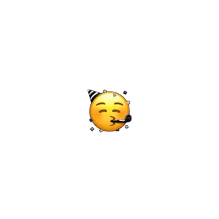 🥳 Эмодзи, Праздник, Вечеринка, Поцелуй, Праздничный telegram sticker