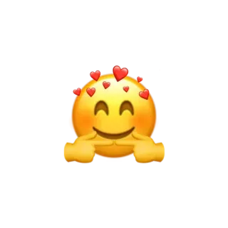 ❤️ emoji, hearts, cute, love, smiling, affection, friendly telegram sticker