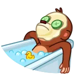 Monkey Puppet telegram stickers