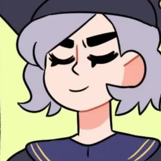 ☁️ cartone animato, anime, arte, illustrazione, adesivo, personaggio telegram sticker