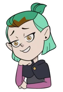 😏 Amity Blight The Owl House hoạt hình, Amity, Blight, Disney, The Owl House telegram sticker