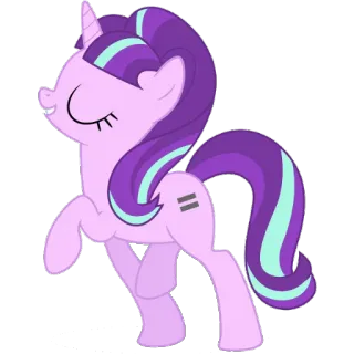 🇨🇳 Starlight Glimmer My Little Pony Dibujos animados, Pony, Equino, Starlight Glimmer, Amistad, Magia telegram sticker