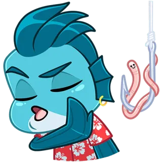 chpic.su • @Premium_Emojis_Telegram | Фиш и Фишка без текста telegram stickers