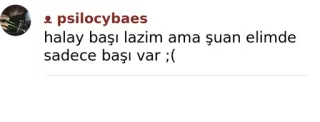 🎰 halay başı lazim ama şuan elimde sadece başı var ;( whatsapp sticker