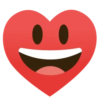 🌟 heart, emoji, smile, happy, love, face telegram sticker