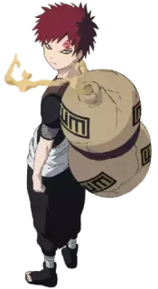 😠 Gaara Naruto Anime, Manga, Gaara, Naruto, Shonen, Ninja whatsapp sticker