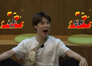 🤬 안 해 Korean, person, expression, speech telegram sticker