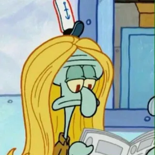 🥢 Squidward Tentacles Spongebob Squarepants cartoon, Spongebob, Squidward, character, funny, comedy whatsapp sticker