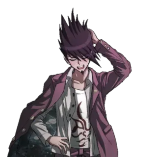 ☺️ Kaito Momota Danganronpa V3: Killing Harmony Anime, Gra wideo, Kaito Momota, Danganronpa, Postać anime whatsapp sticker