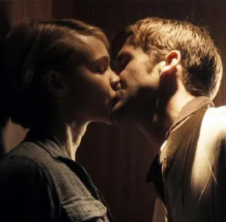 💏 поцелуй, романтика, пара, любовь, нежность telegram sticker