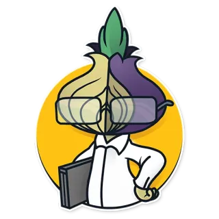 🍏 onion, glasses, cartoon, nerd, laptop, vegetable telegram sticker