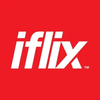 📽 iflix iflix, Unterhaltung, Streaming, Logo, Rot, Weiß whatsapp sticker