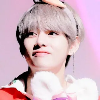 🐙 V V, K-pop, BTS, piosenkarz, idol, koreański telegram sticker