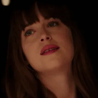 🔪 Dakota Johnson actress, portrait, woman, celebrity telegram sticker